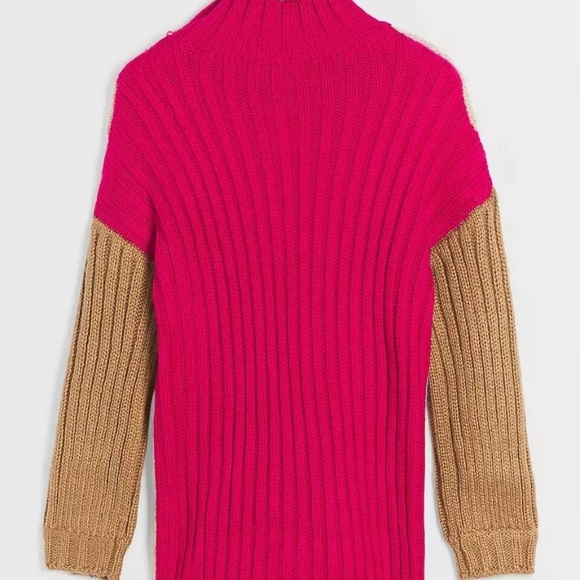 Anthropologie Moon River color lock tunic sweater S - Picture 3 of 3